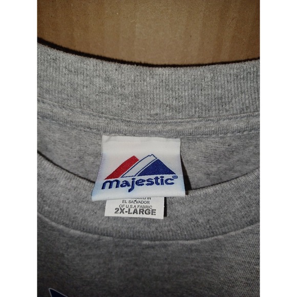 2008 Philly World Series Champions Baseball T-Shirt Men's Size 2XLarge Gray T1 - Picture 4 of 5